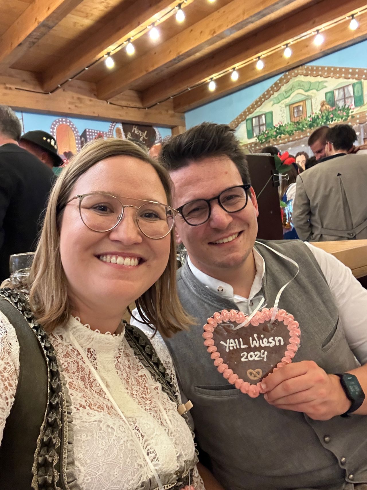 Munich Hub group photo at Oktoberfest 2024