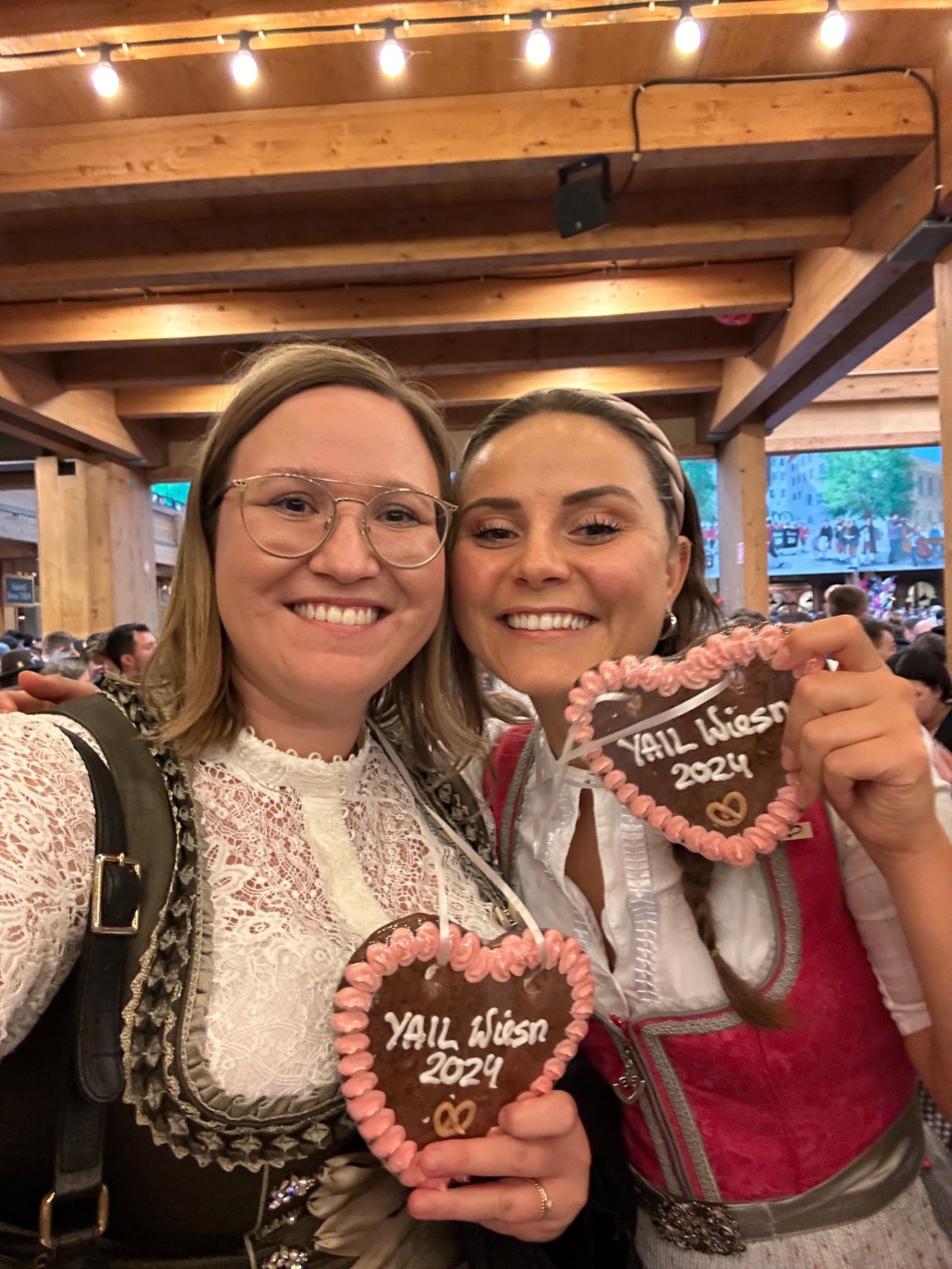 Members enjoying Oktoberfest 2024 traditions